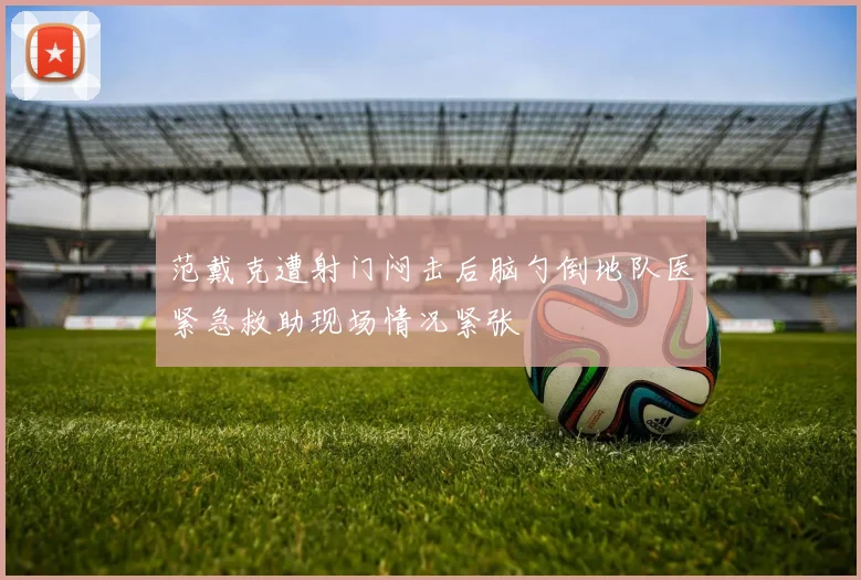 范戴克遭射门闷击后脑勺倒地队医紧急救助现场情况紧张