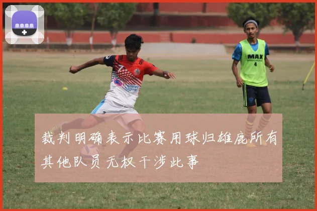 裁判明确表示比赛用球归雄鹿所有其他队员无权干涉此事