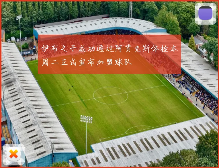 伊布之子成功通过阿贾克斯体检本周二正式宣布加盟球队
